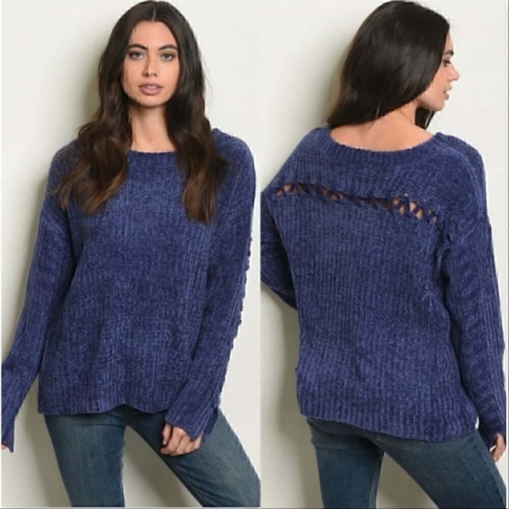 SOFT CHENILLE SWEATER
